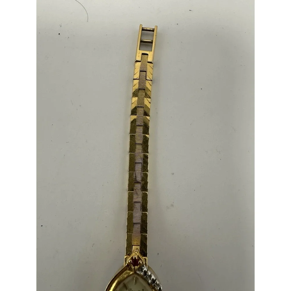 Armitron Deauville Diamond Ruby New Battery Ladies‎ Watch 16MM 5.75